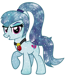 Size: 824x969 | Tagged: safe, artist:digiradiance, artist:kingdark0001, character:sonata dusk, female, galaxy, ponified, simple background, solo, transparent background, vector