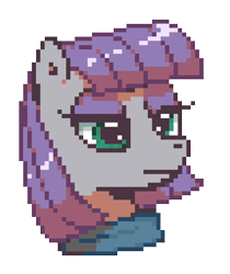 Size: 428x510 | Tagged: safe, artist:grinwild, character:maud pie, female, pixel art, solo