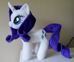 Size: 2254x1891 | Tagged: safe, artist:pinkamoone, character:rarity, irl, photo, plushie, solo