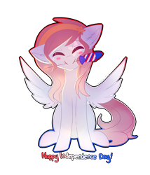 Size: 3105x3624 | Tagged: safe, artist:kurochhi, oc, oc only, species:pegasus, species:pony, 4th of july, firecracker, solo