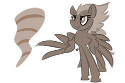 Size: 600x400 | Tagged: safe, artist:sallindaemon, oc, oc only, oc:dusty wing, species:pegasus, species:pony, solo