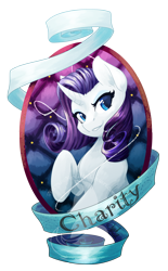 Size: 900x1456 | Tagged: safe, artist:fuyusfox, character:rarity, abstract background, female, needle, old banner, solo, thread
