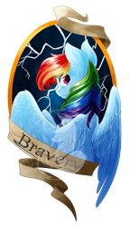 Size: 750x1303 | Tagged: safe, artist:fuyusfox, character:rainbow dash, awesome, female, lightning, solo
