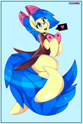 Size: 1280x1920 | Tagged: safe, artist:enryuuchan, oc, oc only, species:earth pony, species:pony, clothing, glasses, heart, looking at you, looking back, solo