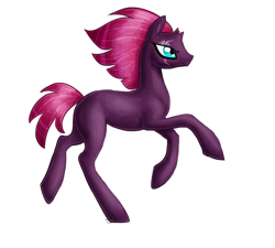 Size: 821x739 | Tagged: safe, artist:sallindaemon, character:fizzlepop berrytwist, character:tempest shadow, species:pony, my little pony: the movie (2017), adult blank flank, blank flank, broken horn, female, simple background, solo, transparent background