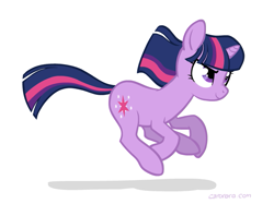 Size: 785x586 | Tagged: safe, artist:naroclie, character:twilight sparkle, female, galloping, running, solo