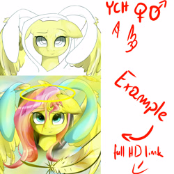 Size: 5000x5000 | Tagged: safe, artist:posionjoke, character:fluttershy, species:pegasus, species:pony, absurd resolution, female, head, solo, your character here