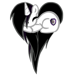 Size: 6000x6000 | Tagged: safe, artist:barrfind, edit, oc, oc only, oc:barrfind, species:pony, absurd resolution, eyes closed, heart, heart pony, simple background, solo, transparent background, vector