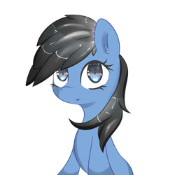 Size: 1024x1024 | Tagged: safe, artist:posionjoke, oc, oc only, species:pony, blinking, cure, head, simple background, solo, white background