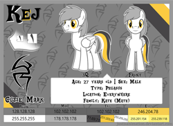 Size: 1280x938 | Tagged: safe, artist:justisanimation, oc, oc only, oc:kej, species:pegasus, species:pony, male, reference sheet, solo, stallion, vector