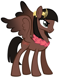 Size: 1024x1320 | Tagged: safe, artist:petraea, oc, oc only, oc:avaracia, species:pegasus, species:pony, alicorn wings, female, mare, simple background, solo, transparent background, vector