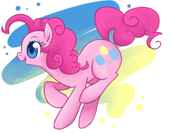 Size: 900x700 | Tagged: safe, artist:xarakayx, character:pinkie pie, species:earth pony, species:pony, female, simple background, solo, transparent background