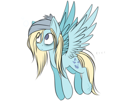 Size: 1600x1371 | Tagged: safe, artist:snowbunny0820, oc, oc only, oc:dreamfly, species:pegasus, species:pony, simple background, solo, white background