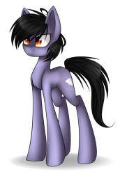 Size: 1600x2320 | Tagged: safe, artist:snowbunny0820, oc, oc only, oc:mark, species:earth pony, species:pony, male, simple background, solo, stallion, transparent background