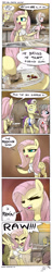 Size: 1050x5440 | Tagged: safe, artist:fidzfox, character:dandy grandeur, character:fluttershy, character:wrangler, oc, species:pony, episode:fluttershy leans in, g4, my little pony: friendship is magic, clothing, comic, dialogue, food, gordon ramsay, kitchen, vulgar