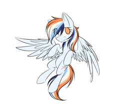 Size: 3500x3000 | Tagged: safe, artist:snowbunny0820, oc, oc only, oc:irida ray, species:pegasus, species:pony, female, high res, mare, simple background, solo, white background