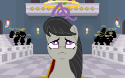 Size: 640x398 | Tagged: safe, artist:herooftime1000, character:octavia melody, species:earth pony, species:pony, courtroom, cutie mark, dead, halo, octavia in the underworld's cello, pixel art, solo focus