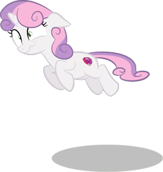 Size: 2372x2500 | Tagged: safe, artist:perplexedpegasus, character:sweetie belle, species:pony, species:unicorn, female, filly, flying, simple background, solo, transparent background, vector