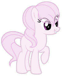 Size: 786x974 | Tagged: safe, artist:crystalponyart7669, oc, oc only, oc:anonats, parent:diamond tiara, parent:sweetie belle, parents:diamondbelle, species:earth pony, species:pony, female, magical lesbian spawn, mare, offspring, one hoof raised, raised hoof, simple background, solo, transparent background