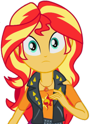 Size: 1453x1999 | Tagged: safe, artist:thebarsection, character:sunset shimmer, g4, my little pony: equestria girls, my little pony:equestria girls, clothing, female, geode of empathy, simple background, solo, transparent background