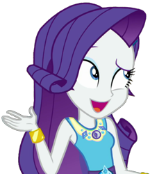 Size: 552x640 | Tagged: safe, artist:thebarsection, character:rarity, g4, my little pony: equestria girls, my little pony:equestria girls, clothing, female, geode of shielding, not a vector, open mouth, simple background, solo, transparent background