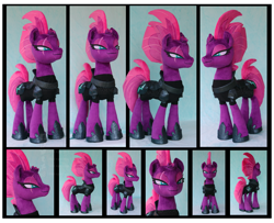Size: 4694x3813 | Tagged: safe, artist:nazegoreng, character:tempest shadow, species:pony, species:unicorn, my little pony: the movie (2017), armor, broken horn, eye scar, female, grin, irl, mare, photo, plushie, pretty pretty tempest, scar, smiling