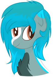 Size: 1568x2256 | Tagged: safe, artist:venomns, oc, oc only, oc:moonbow, species:pegasus, species:pony, bust, female, mare, portrait, simple background, solo, transparent background