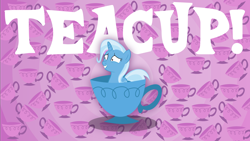 Size: 3842x2160 | Tagged: safe, artist:perplexedpegasus, character:trixie, cup, teacup, wallpaper