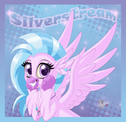 Size: 800x773 | Tagged: safe, artist:unisoleil, character:silverstream, species:classical hippogriff, species:hippogriff, episode:school daze, g4, my little pony: friendship is magic, cute, diastreamies, female, solo, squee
