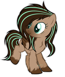 Size: 1116x1316 | Tagged: safe, artist:venomns, oc, oc:mint, species:pegasus, species:pony, female, mare, simple background, solo, transparent background, two toned wings