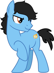 Size: 1752x2385 | Tagged: safe, artist:barrfind, oc, oc:dagger bark, species:earth pony, species:pony, male, raised hoof, simple background, solo, stallion, transparent background