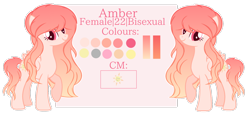 Size: 1600x724 | Tagged: safe, artist:venomns, oc, oc only, oc:amber, species:pegasus, species:pony, female, mare, reference sheet, simple background, solo, transparent background