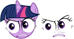 Size: 7650x4000 | Tagged: safe, artist:zutheskunk traces, character:twilight sparkle, absurd resolution, simple background, special eyes, template, transparent background, vector, vector trace