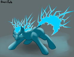 Size: 1280x985 | Tagged: safe, artist:omnifob, 30 minute art challenge, electricity, ponified
