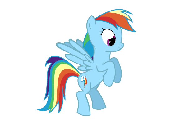 Size: 550x400 | Tagged: safe, artist:naroclie, character:rainbow dash, species:pegasus, species:pony, animated, female, flying, mare, simple background, solo, white background