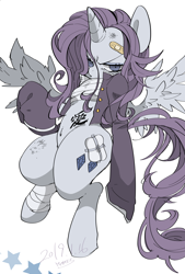 Size: 1300x1920 | Tagged: safe, artist:potetecyu_to, character:rarity, species:pony, species:unicorn, female, looking at you, mare, solo