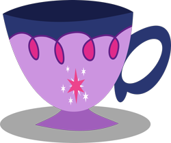 Size: 2378x2000 | Tagged: safe, artist:perplexedpegasus, character:twilight sparkle, cup, cutie mark, inanimate tf, no pony, simple background, teacup, teacupified, transformation, transparent background