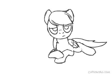 Size: 450x300 | Tagged: safe, artist:naroclie, character:rainbow dash, species:pegasus, species:pony, animated, bored, cute, dashabetes, eyeroll, female, flop, floppy ears, frown, glare, grumpy, lazy, lidded eyes, madorable, mare, monochrome, no catchlights, no pupils, on back, open mouth, prone, rolling, sigh, simple background, solo, white background, wide eyes