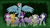 Size: 6000x3400 | Tagged: safe, artist:redheartponiesfan, character:fluttershy, character:mean applejack, character:mean fluttershy, character:mean pinkie pie, character:mean rainbow dash, character:mean rarity, character:mean twilight sparkle, character:rainbow dash, species:alicorn, species:earth pony, species:pegasus, species:pony, episode:the mean 6, g4, my little pony: friendship is magic, absurd resolution, clone, clone six, female, glowing eyes, looking at you, mare, messy mane, simple background, spread wings, wings