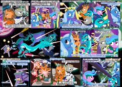 Size: 1063x752 | Tagged: safe, artist:christhes, character:princess ember, character:trixie, comic