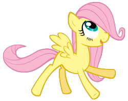Size: 5000x3986 | Tagged: safe, artist:petraea, character:fluttershy, species:pony, absurd resolution, female, filly, filly fluttershy, simple background, solo, transparent background, vector, younger