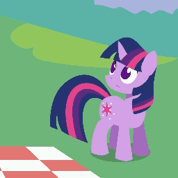 Size: 256x256 | Tagged: safe, artist:viva reverie, character:twilight sparkle, character:twilight sparkle (unicorn), species:bird, species:pony, species:unicorn, episode:a canterlot wedding, g4, my little pony: friendship is magic, animated, brony polka, cropped, eaten alive, eating, female, food, gif, i can't believe it's not superedit, it'll be ok, mare, meat, meme, no pupils, omnivore twilight, ponies eating meat, predation, reference, solo, this will end in sickness, twilight eats a bird, twipred, vore