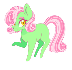 Size: 2761x2695 | Tagged: safe, artist:kittii-kat, oc, oc:peony, parent:bon bon, parent:lyra heartstrings, parents:lyrabon, species:earth pony, species:pony, female, high res, magical lesbian spawn, mare, offspring, simple background, solo, transparent background