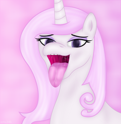 Size: 4490x4620 | Tagged: safe, artist:emu34b, character:fleur-de-lis, species:pony, species:unicorn, absurd resolution, blushing, drool, drool string, esophagus, female, imminent vore, maw, mawshot, open mouth, oral invitation, salivating, simple background, slimy, solo, taste buds, teeth, tongue out, uvula, vector