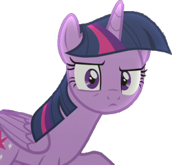 Size: 648x621 | Tagged: safe, artist:mysteriousshine, edit, edited screencap, screencap, character:twilight sparkle, character:twilight sparkle (alicorn), species:alicorn, species:pony, background removed, female, frown, mare, raised hoof, simple background, transparent background