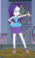 Size: 340x571 | Tagged: safe, artist:thedarkpony, edit, edited screencap, screencap, character:rarity, episode:street chic, g4, my little pony: equestria girls, my little pony:equestria girls, spoiler:eqg series (season 2), clothing, cropped, mud, mud edit, shoes