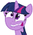 Size: 4684x5000 | Tagged: safe, artist:zutheskunk traces, character:twilight sparkle, absurd resolution, female, simple background, solo, transparent background, vector, vector trace