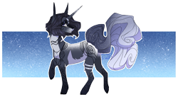 Size: 1529x838 | Tagged: safe, artist:lunawolf28, oc, oc only, oc:toka, species:pony, species:unicorn, female, mare, simple background, solo, transparent background