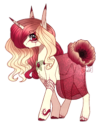 Size: 536x661 | Tagged: safe, artist:lunawolf28, oc, species:pony, species:unicorn, female, mare, simple background, solo, transparent background