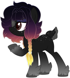 Size: 2082x2301 | Tagged: source needed, safe, artist:azrealrou, oc, oc only, species:deer, species:pony, simple background, solo, transparent background